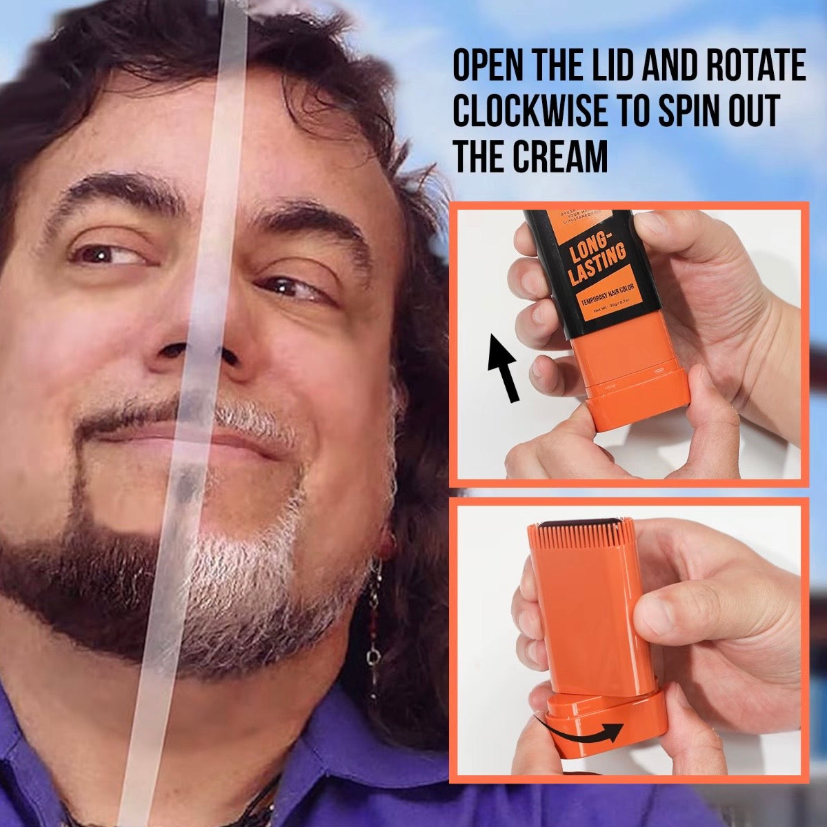 Instant Hair Dye Comb