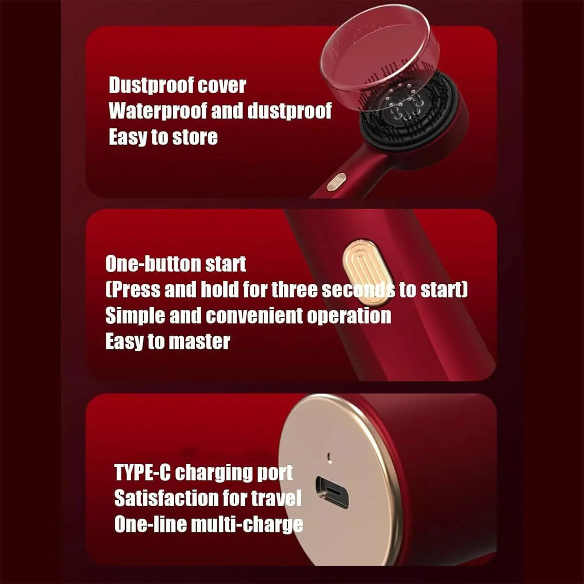 3-IN-1 Scalp & Hair Growth Therapy Brush
