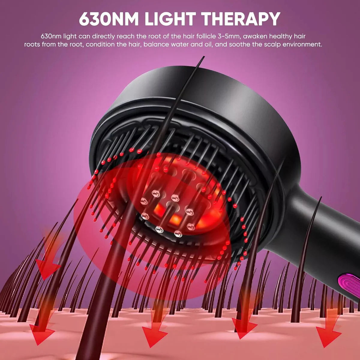 3-IN-1 Scalp & Hair Growth Therapy Brush