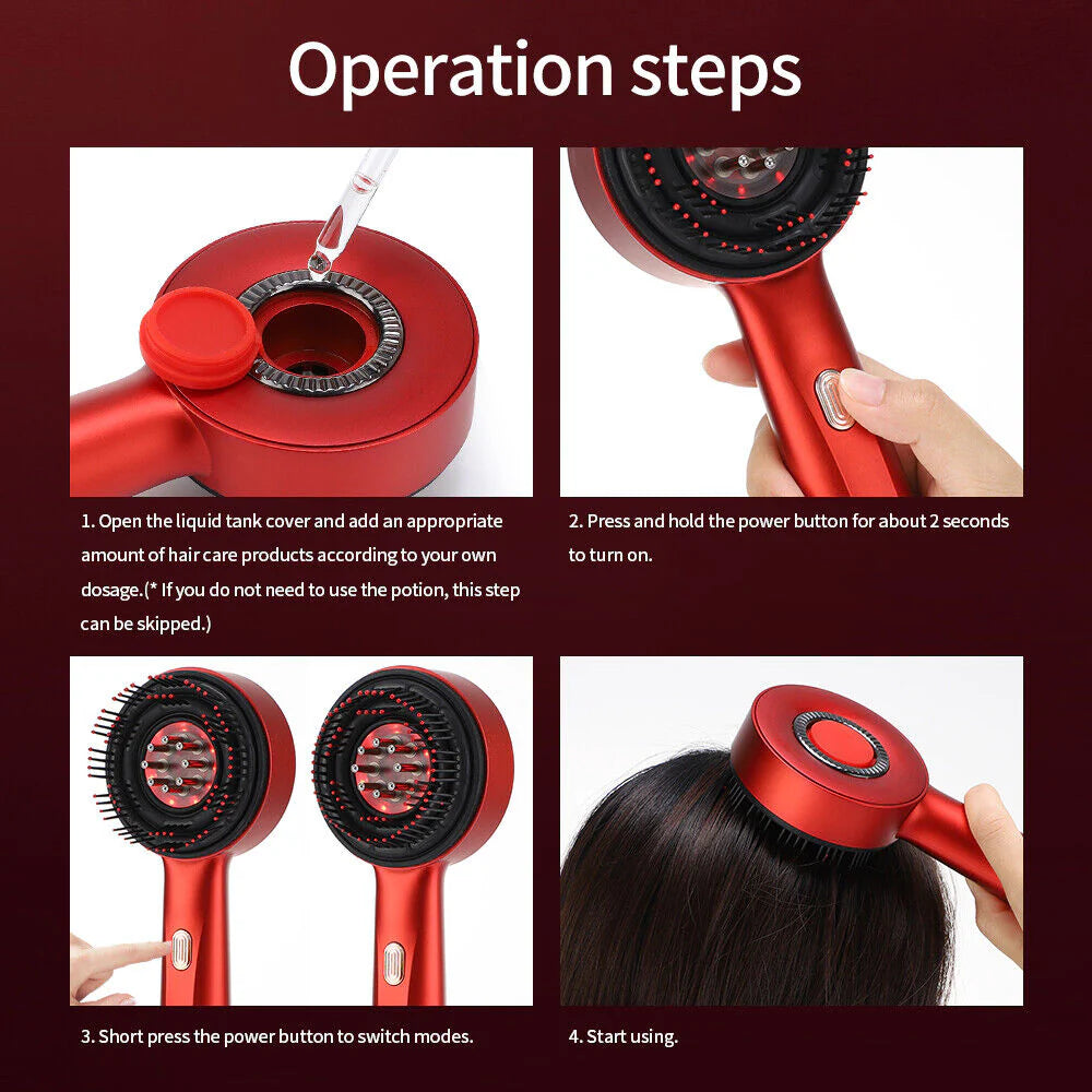 3-IN-1 Scalp & Hair Growth Therapy Brush