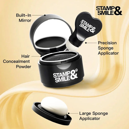 Hair Camouflage Powder Kit (With Applicator) Stamp N Smile