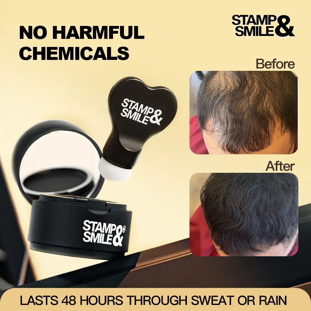 Hair Camouflage Powder Kit (With Applicator) Stamp N Smile