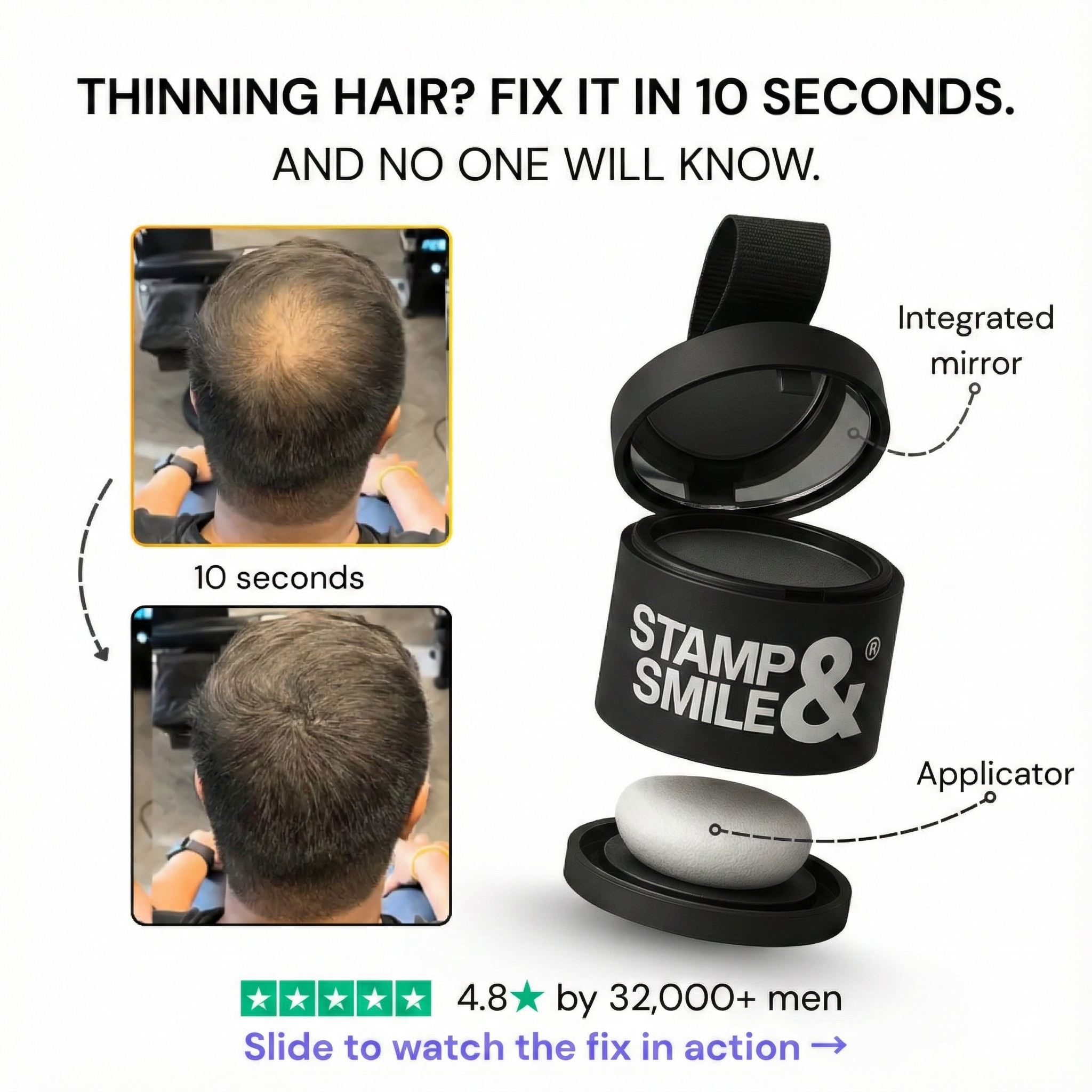 Hair Camouflage Powder